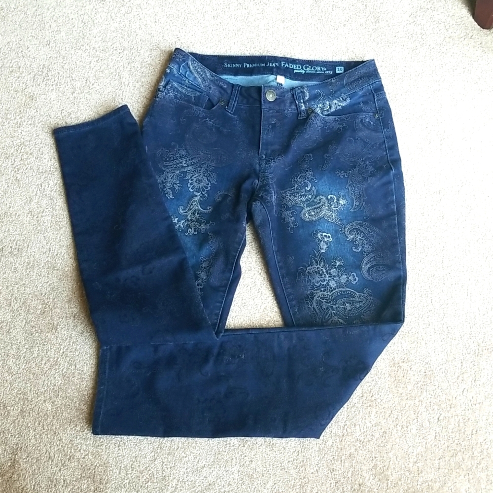 Faded Glory Skinny Jeans Sz. 10